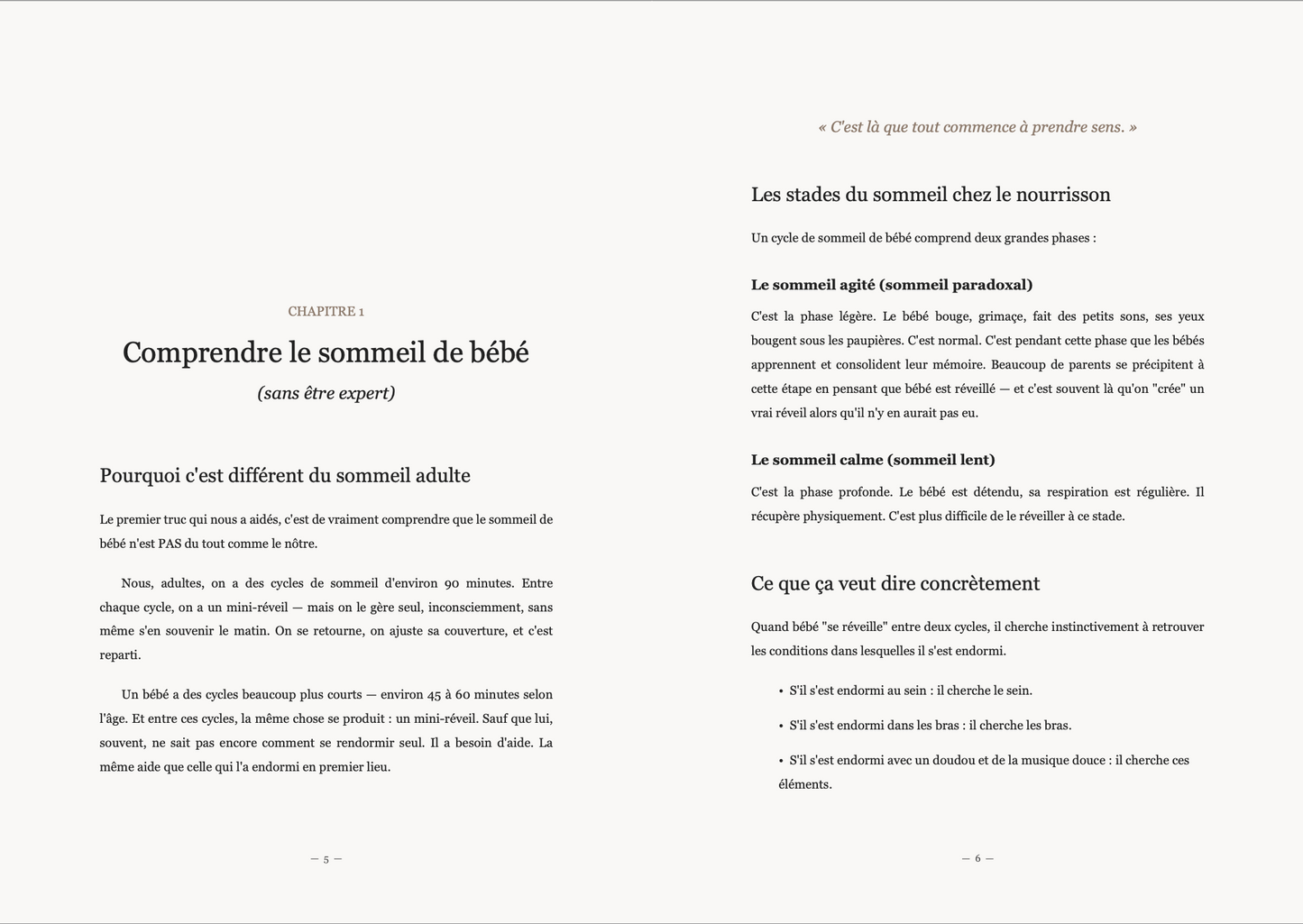 Notre Bébé Dort Enfin : La Méthode Progressive pour Retrouver vos Nuits (Guide d'accompagnement)